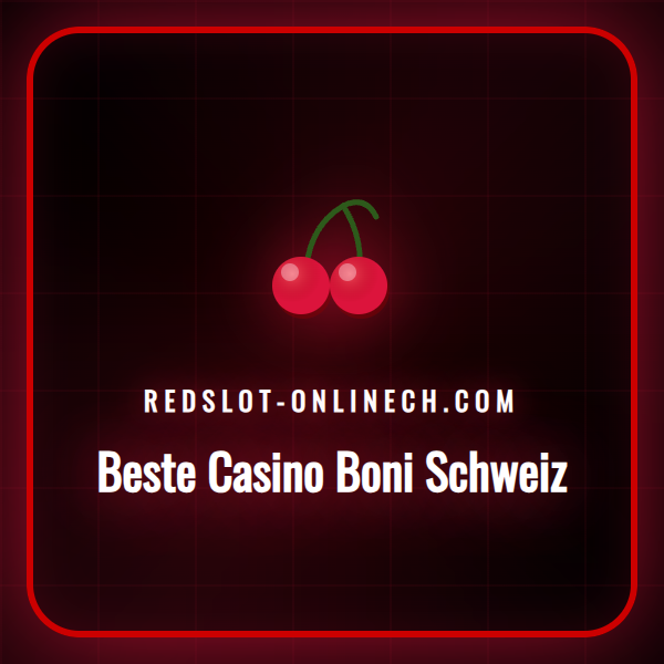 Eine Grafik, die die besten Casino Boni in der Schweiz zeigt.