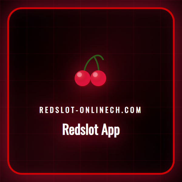 Die Benutzeroberfläche der Redslot App für mobiles Gaming.