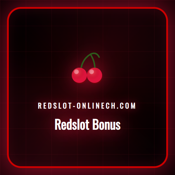 Ein informativer Überblick über den Redslot Bonus für Spieler in der Schweiz mit Logos und Symbolen.