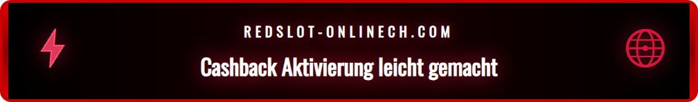 Schritt-für-Schritt-Anleitung zur Aktivierung des Cashback-Bonus.