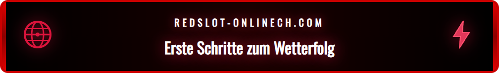 Benutzeroberfläche für Redslot CL Wetten auf einem Smartphone.