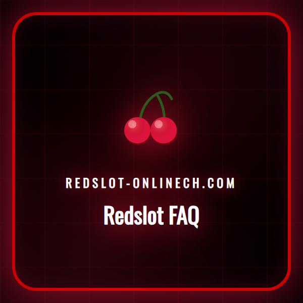 Eine Person navigiert durch die Redslot FAQ Seite auf einem Laptop.