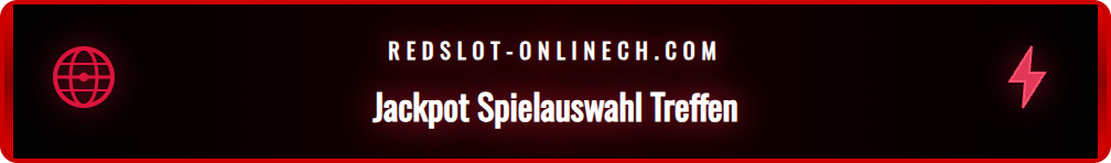 Eine Auswahl verschiedener Redslot Jackpot Spiele auf einem Bildschirm.