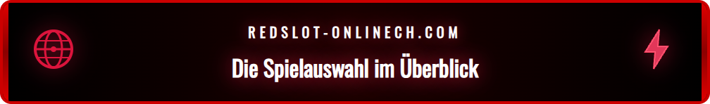 Übersicht der verfügbaren Spieltische im Redslot Live Casino.