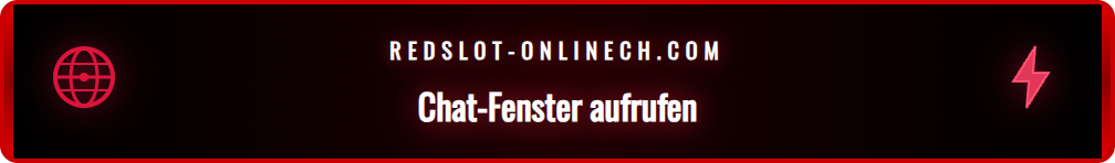 Anleitung zum Finden des Live Chat Buttons auf der Redslot Webseite.