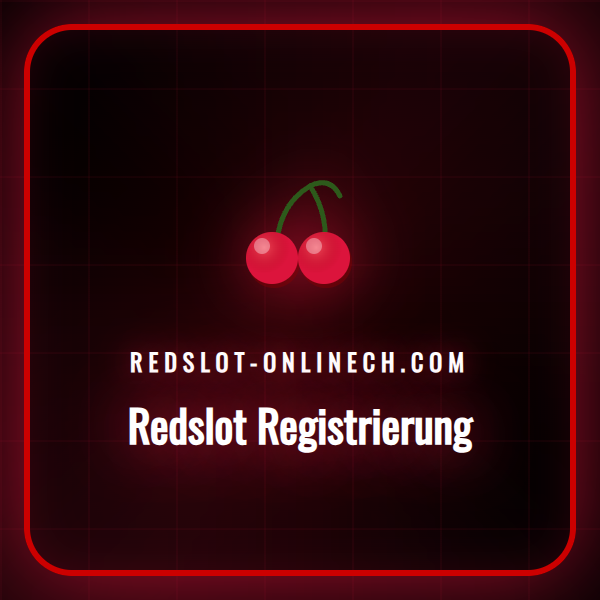 Eine Person füllt das Online-Formular für die Redslot Registrierung aus.