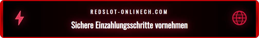 Anleitung zur Einzahlung bei Redslot mit TWINT und PostFinance.