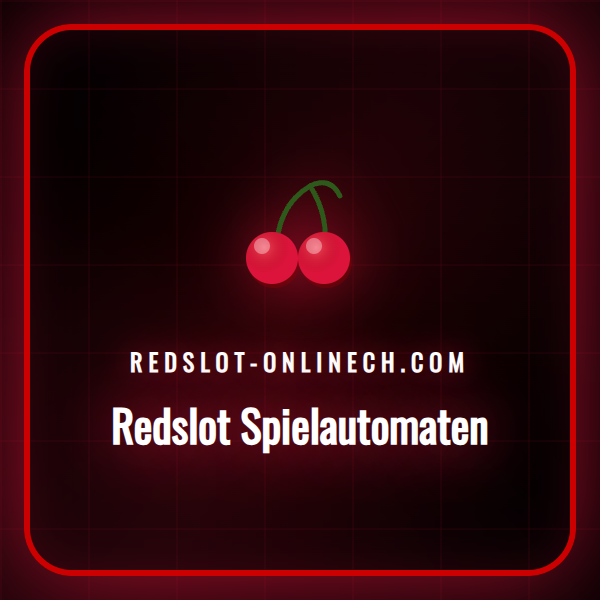 Eine Auswahl der besten Redslot Spielautomaten auf einem Bildschirm.