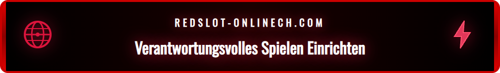 Screenshot der Benutzeroberfläche zur Einstellung von Limits.