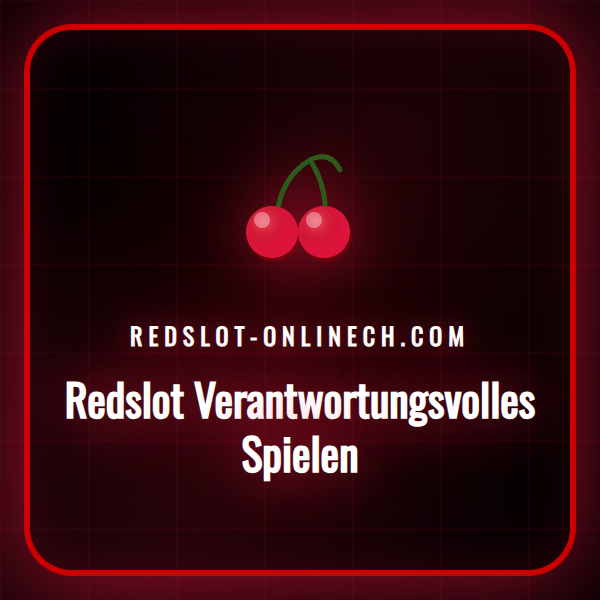 Ein Spieler nutzt die Tools für Redslot Verantwortungsvolles Spielen.